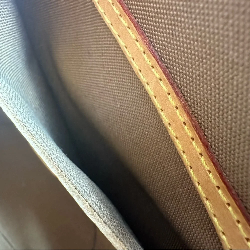 Louis Vuitton Brown and Tan Monogram Backpack